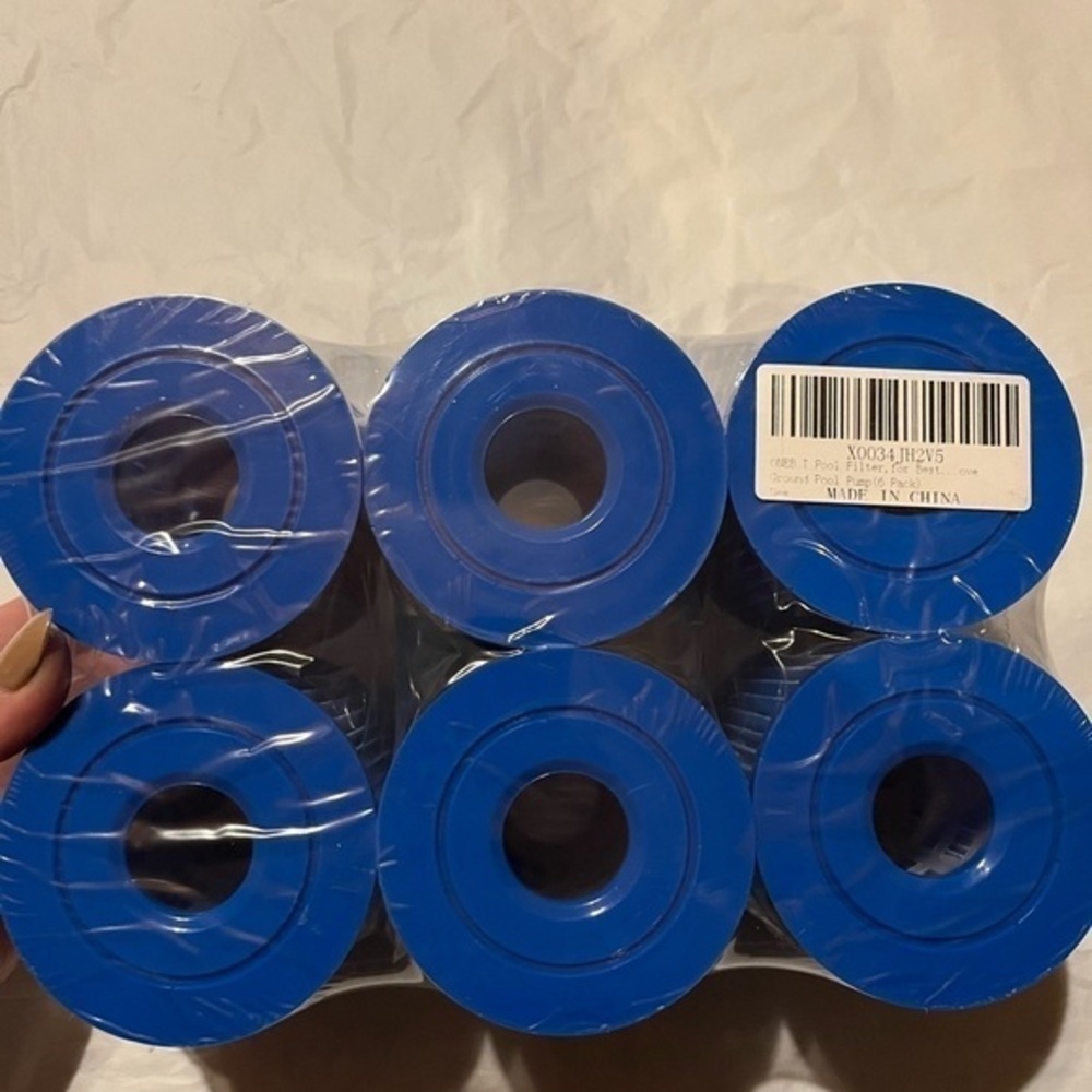 Pool Filters Six Pack New in Packaging- “Ground Pool Pump”